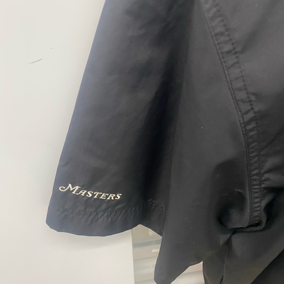 Masters Collection Augusta Black Pullover Windbreaker - Picture 6 of 8